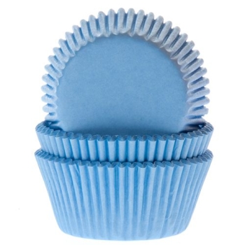 Cupcake Backförmchen - Hellblau